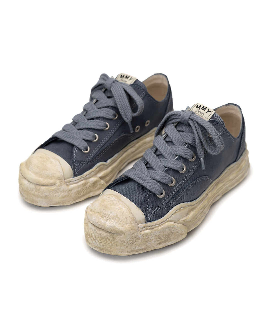 "HANK" OG Sole Over-dyed Canvas Low-top Sneaker