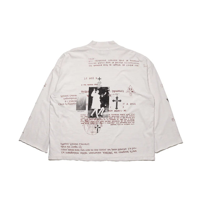 Cherry Mock Neck LS T-Shirt