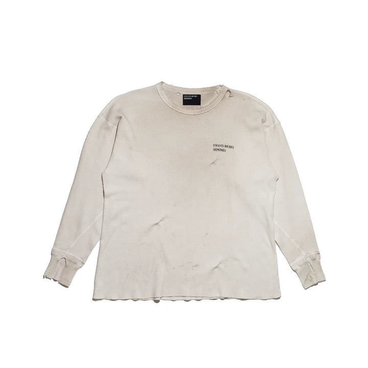 Classic Logo Distressed Thermal LS