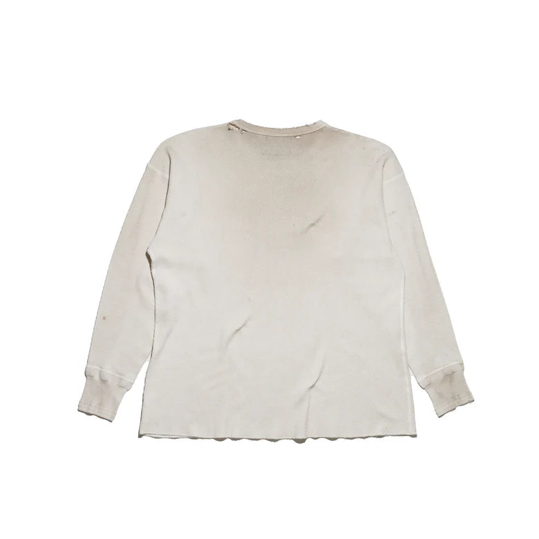 Classic Logo Distressed Thermal LS