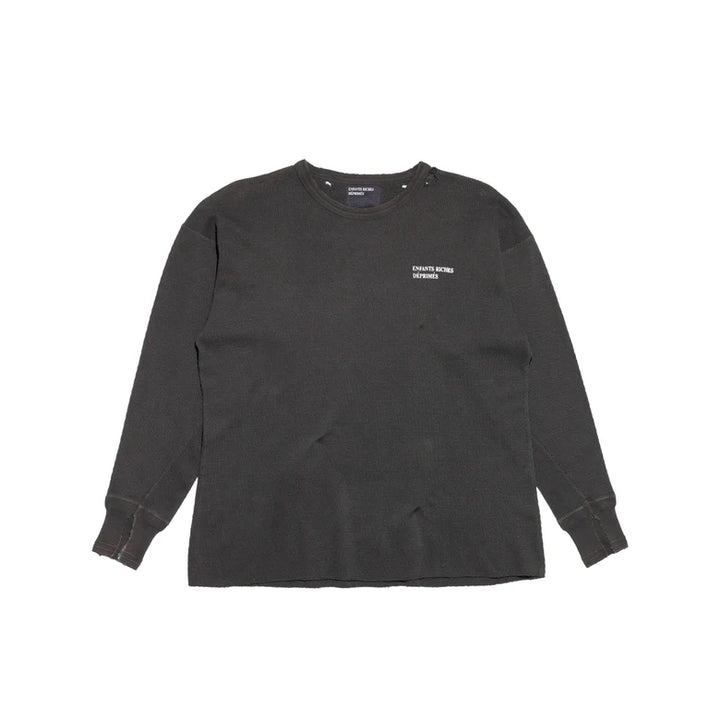 Classic Logo Distressed Thermal LS