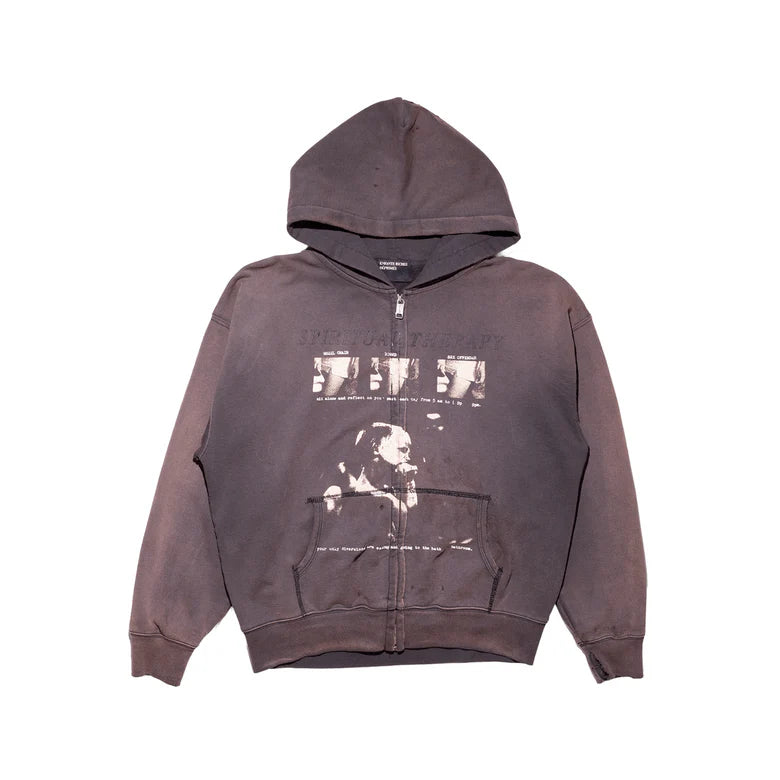 Spiritual Therapy Zip Up Hoodie