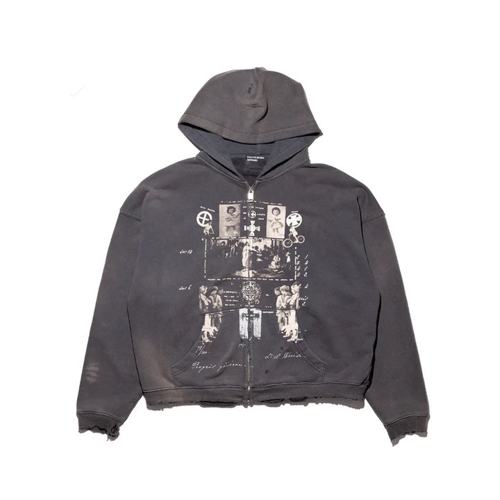 Djagilev's Grave Zip Up Hoodie