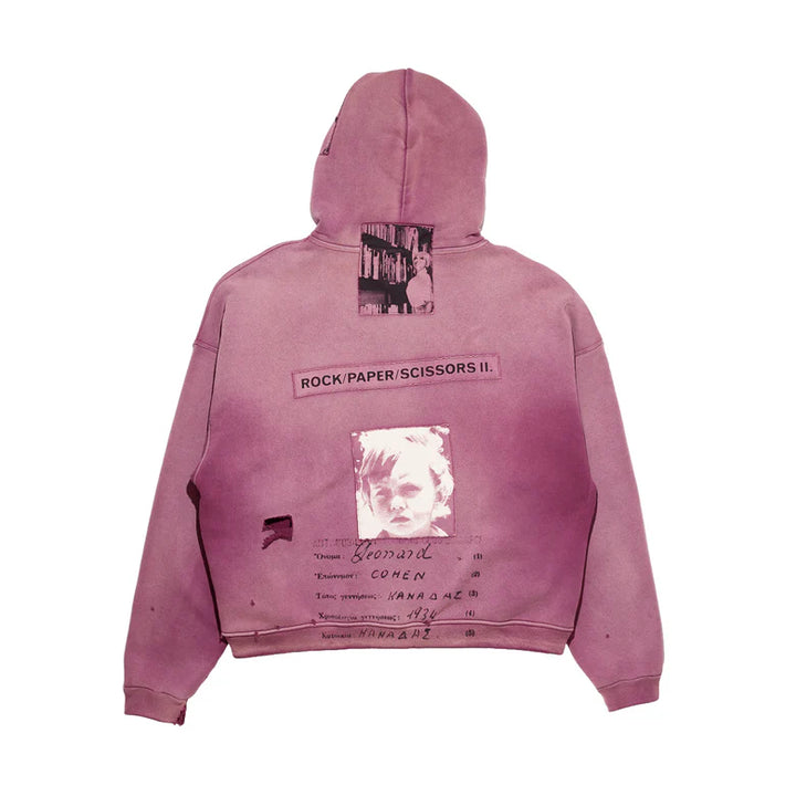 Rock / Paper / Scissors II Assemblage Zip Hoodie