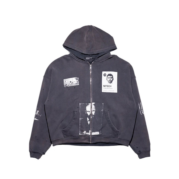 Lenin's Nap Time Assemblage Zip Hoodie