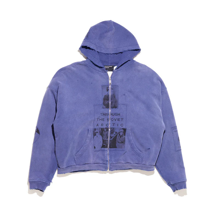 Soviet Arctic Assemblage Zip Hoodie