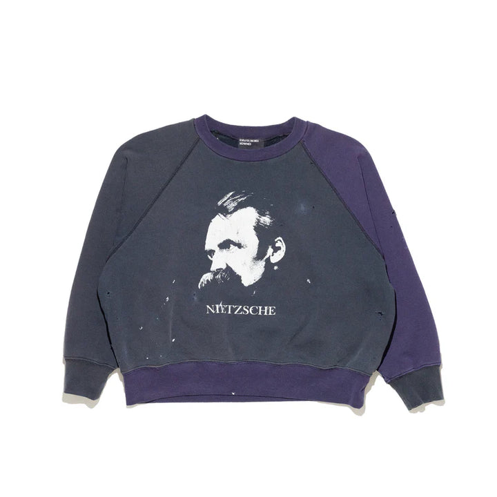 Nietzsche Raglan Sweatshirt