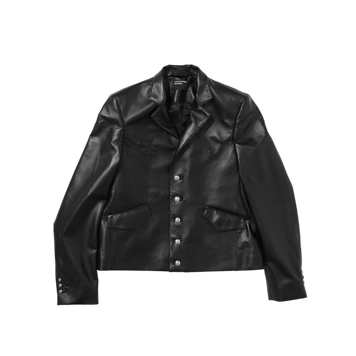 Western Perfect Leather Blazer