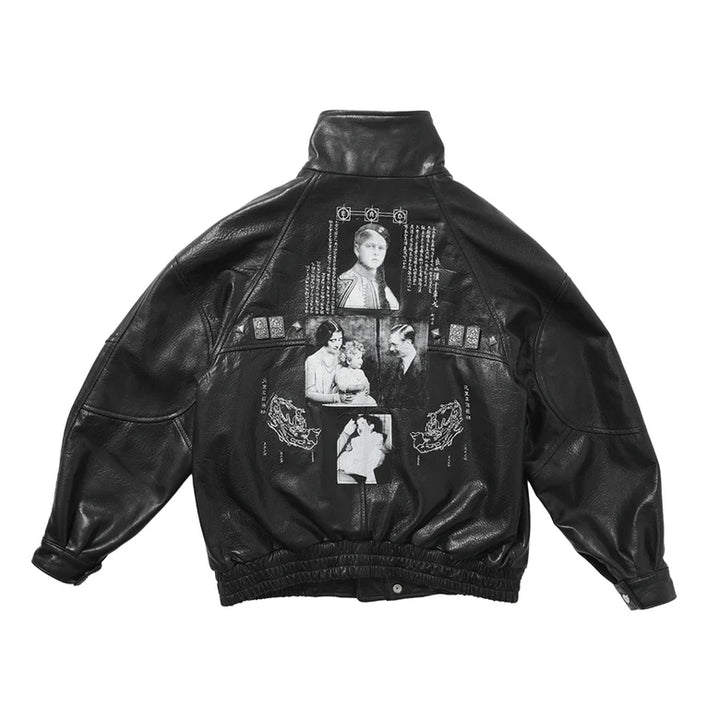 Prince Phillip's Childhood Studded Leather Jacket