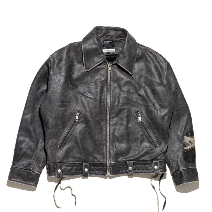 Distressed Pianist Aviator Jacket