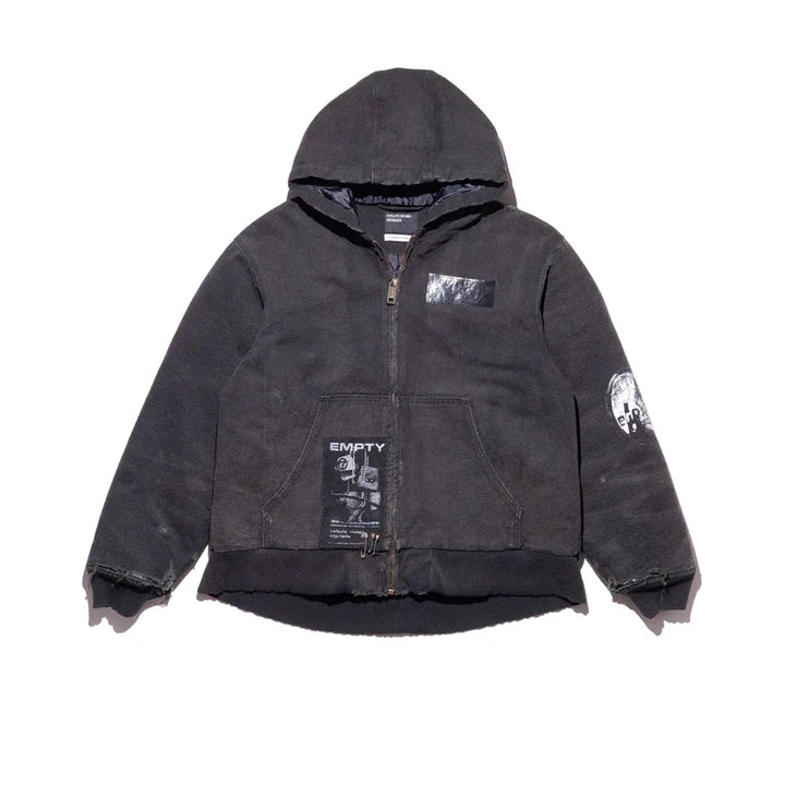 War Started Hooded Work Jacket