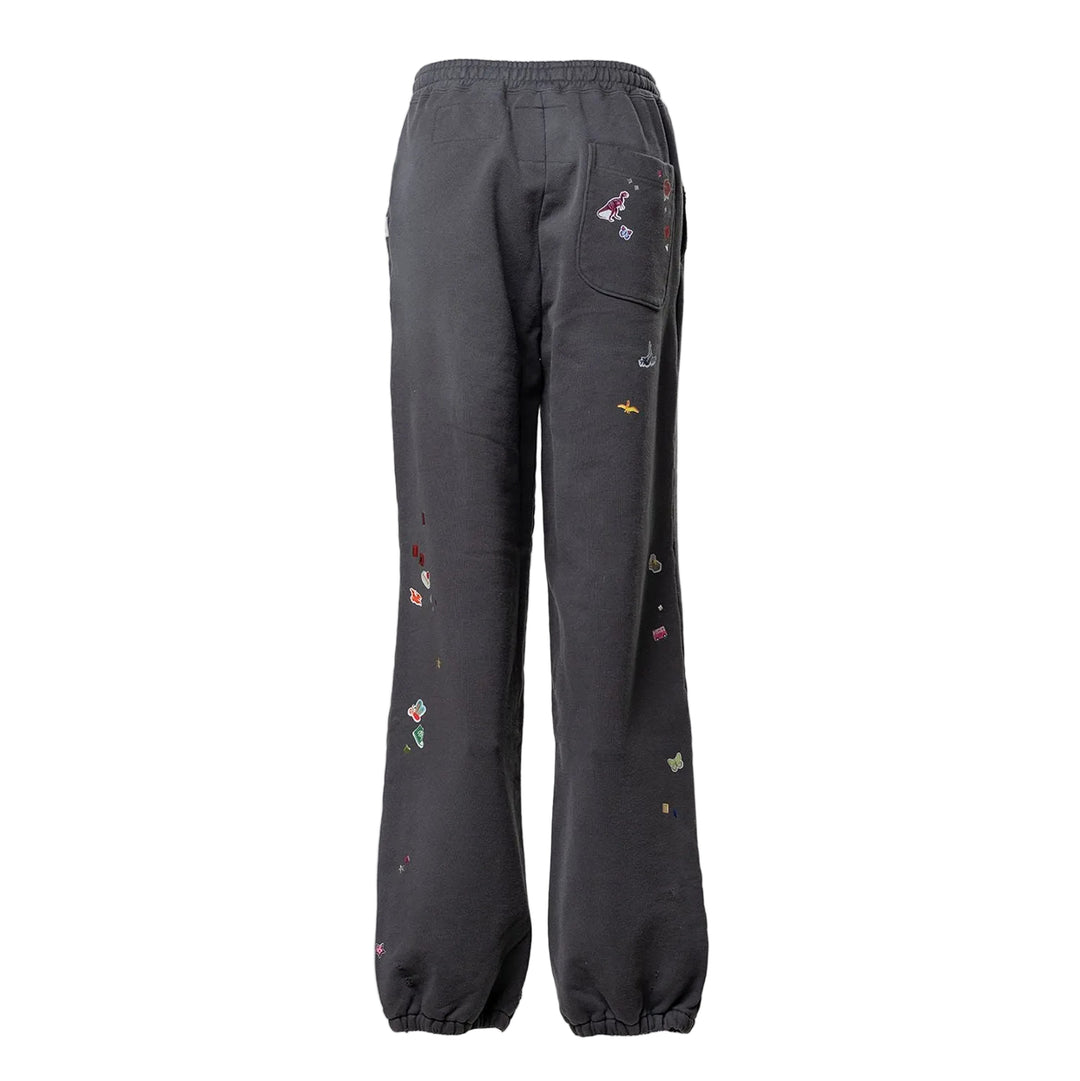 Kids Sticker Printed Sweat Pants