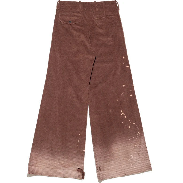 Corduroy Wide Leg Flare Trousers