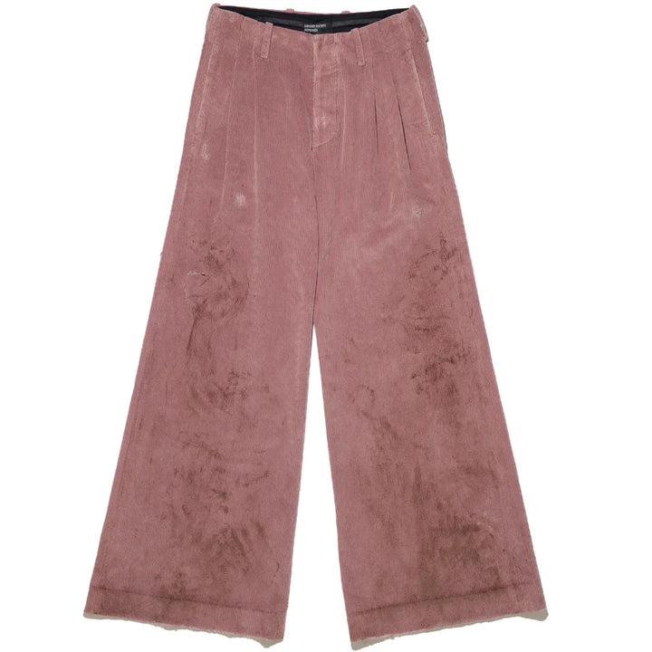 Corduroy Wide Leg Flare Trousers