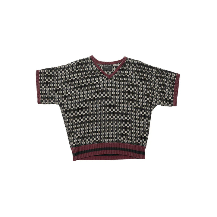 V-Neck Shortsleeve Vienna Sweater