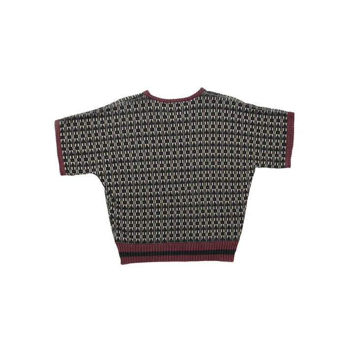V-Neck Shortsleeve Vienna Sweater