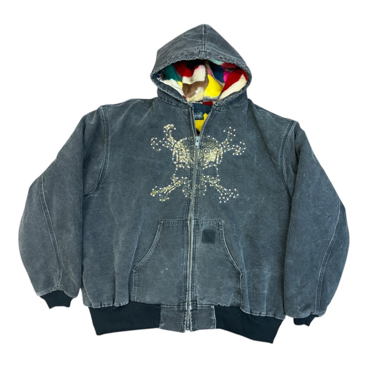 Bossi x POTN Fur-Lined Canvas Jacket