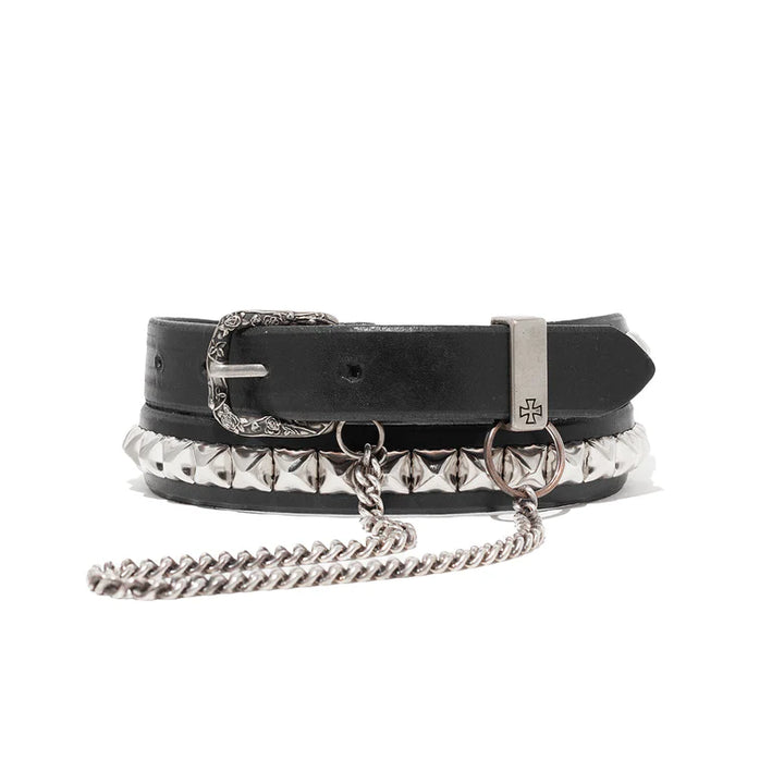 Simple Rose Chain Belt (Single Stud)