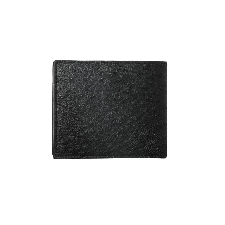 Ostrich Iron Cross Wallet