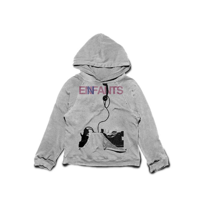 Forget To Answer Shrunken Hoodie