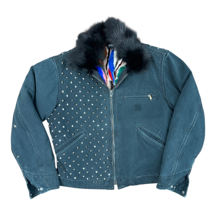 Bossi x POTN Fur-Lined Canvas Jacket