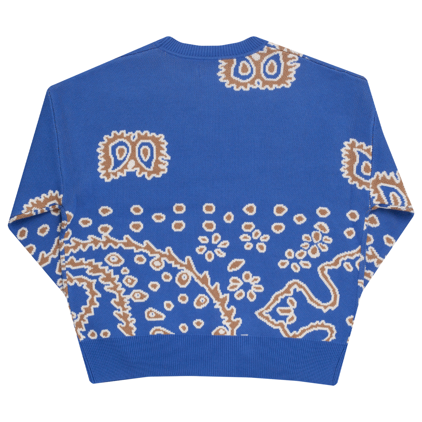 RHUDE BANDANA KNIT CREWNECK