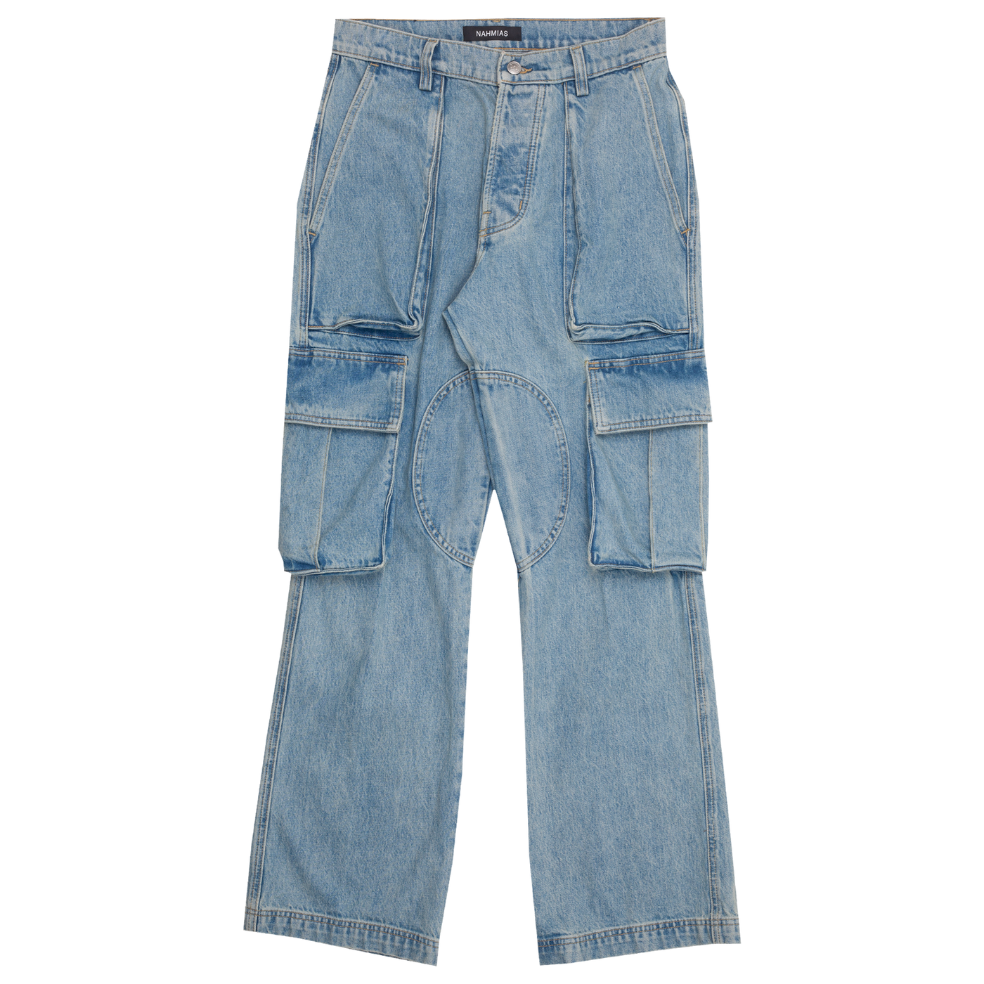 NAHMIAS DENIM LOGO CARGOS