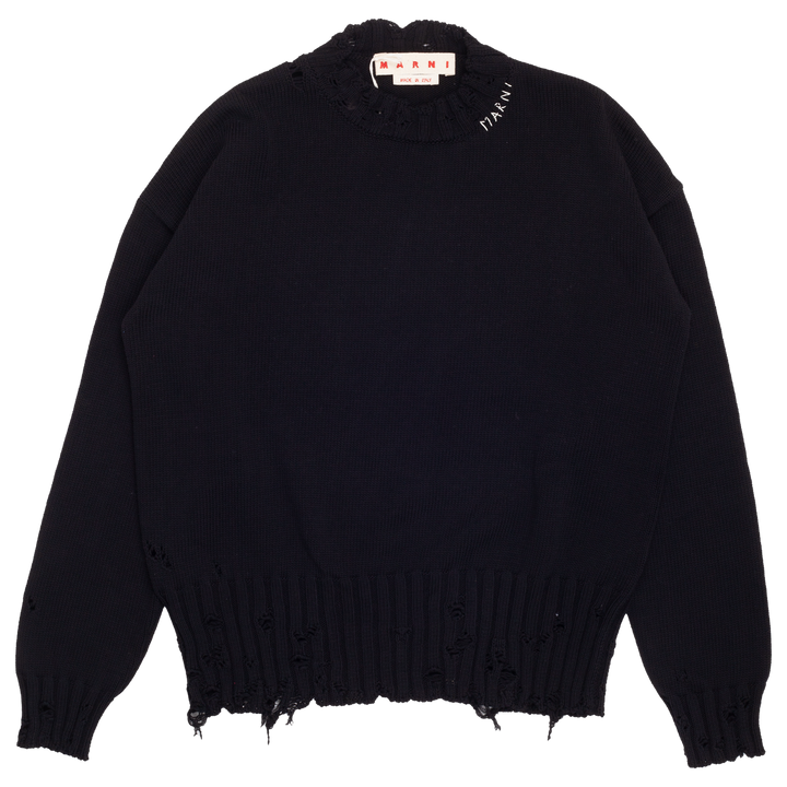 Twisted Crewneck Sweater