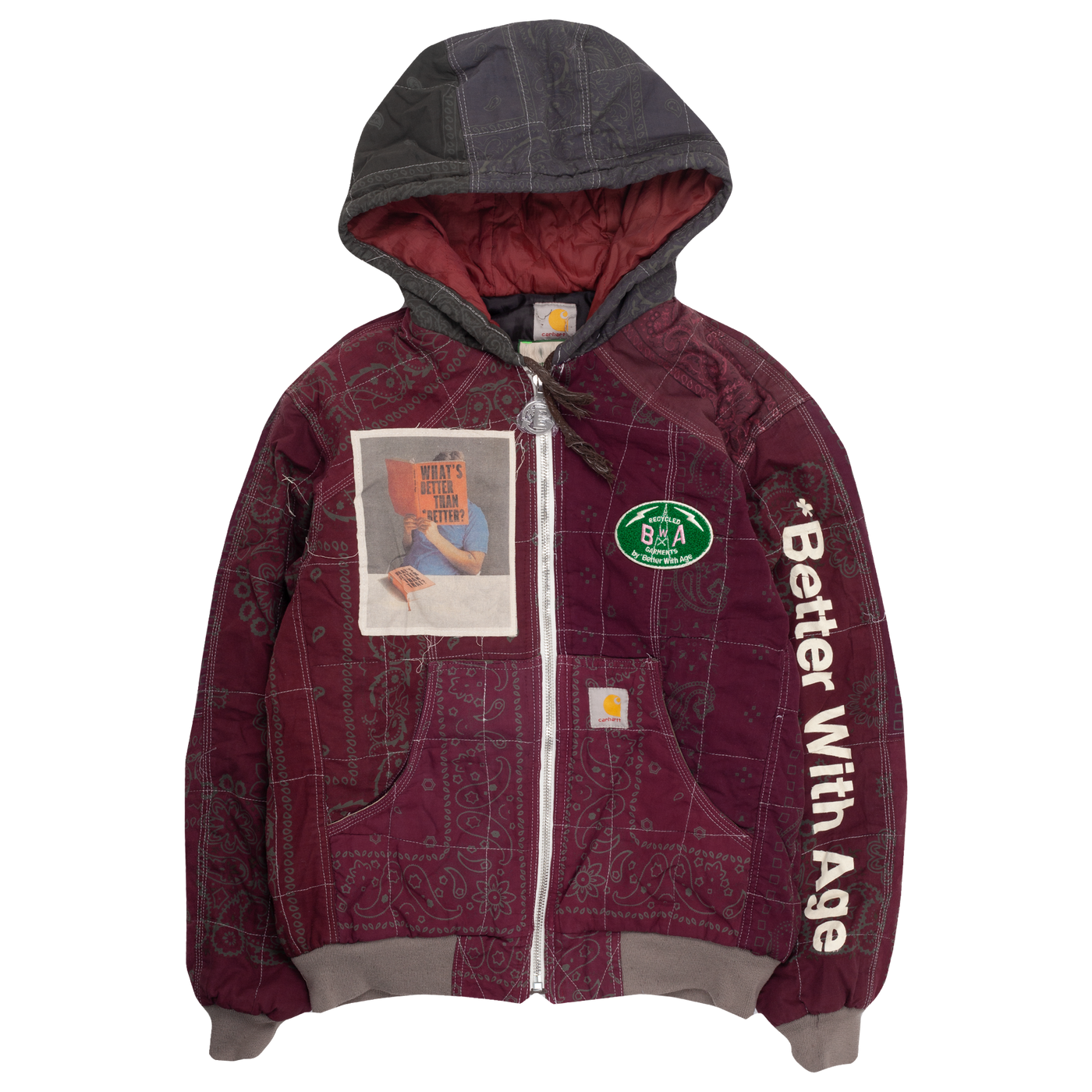 *BETTER WITH AGE LA MODE BANDANA CARHARTT JACKET NO. 2