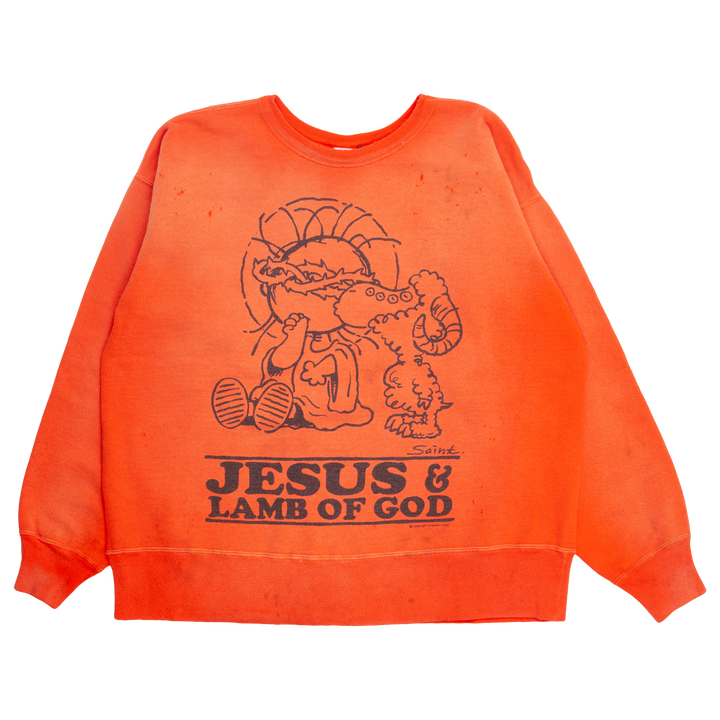 Jesus & Lamb Crewneck Sweatshirt