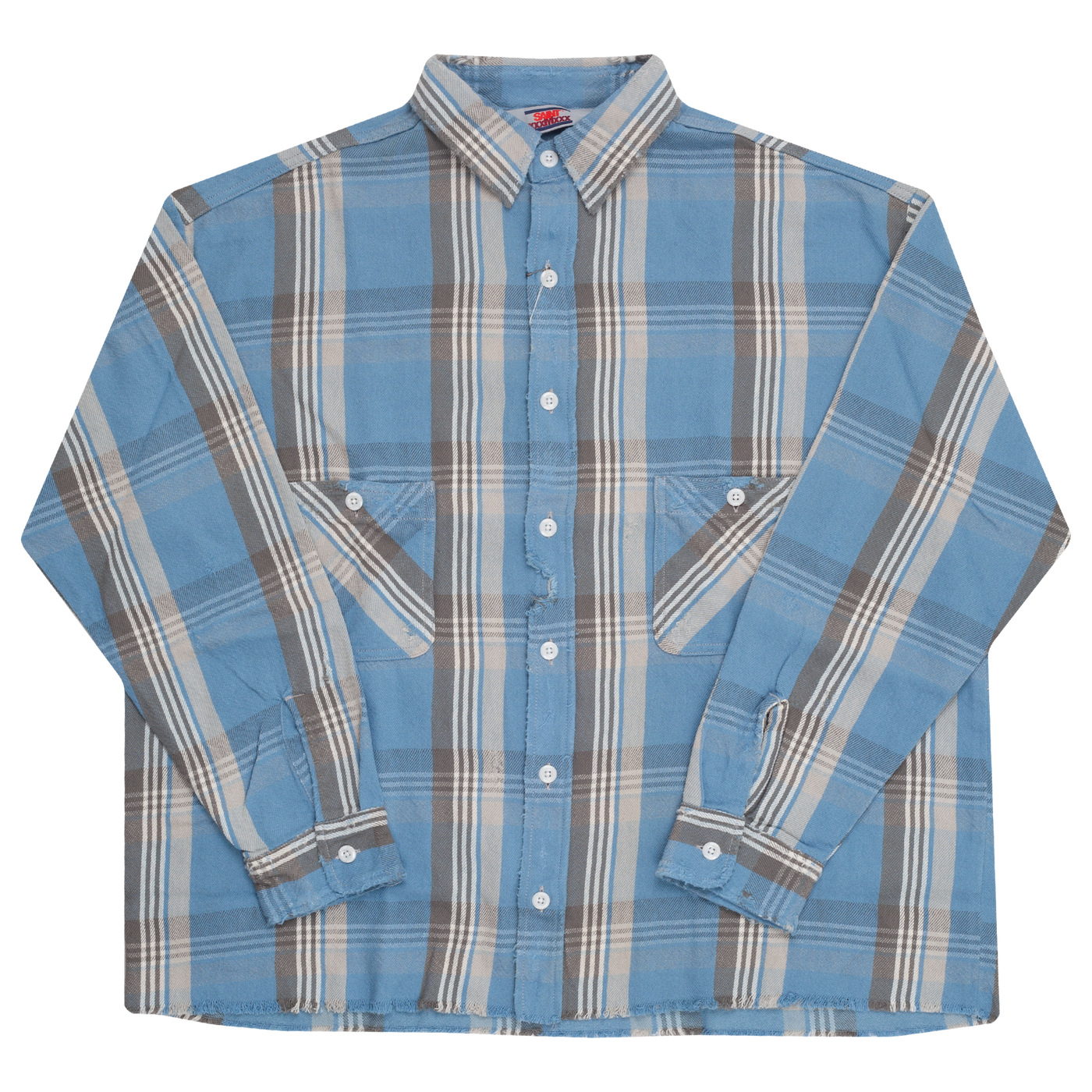 SAINT MICHAEL CHECK FRANNEL SHIRT