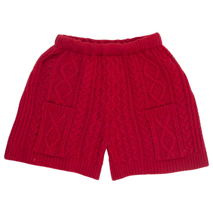 Cable Knit Shorts