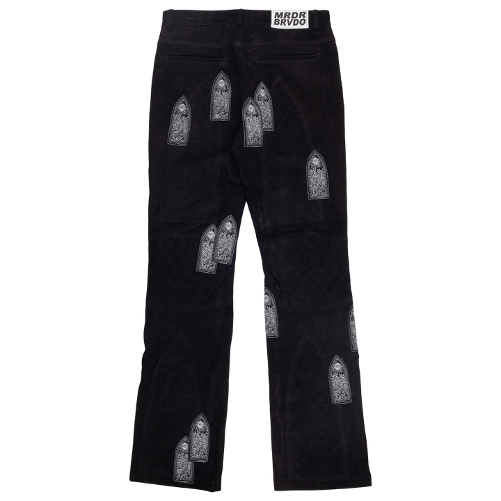 WDW Suede Moto Trousers