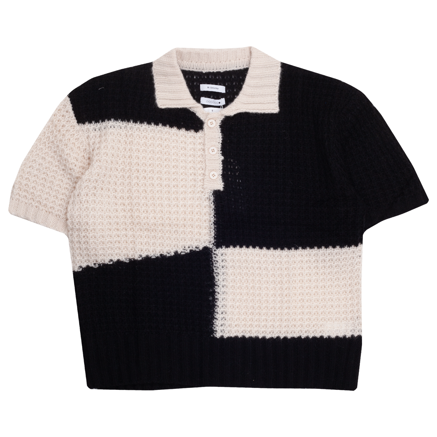 MR. SATURDAY LOOSE KNIT SS POLO