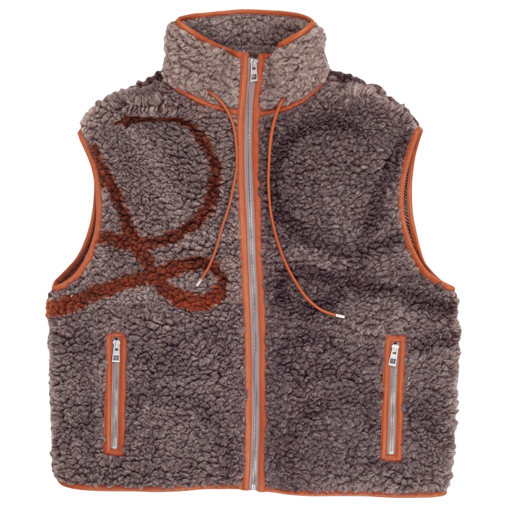 Vest in Wool Blend