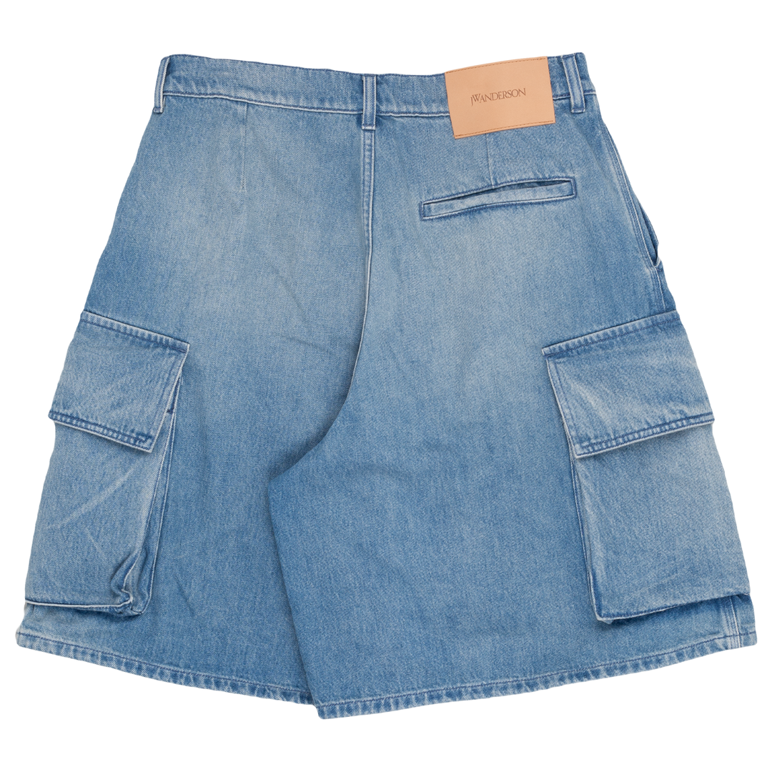 Cargo Denim Shorts