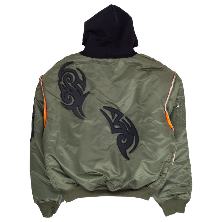 Tribal Reworked Bomber Jacket