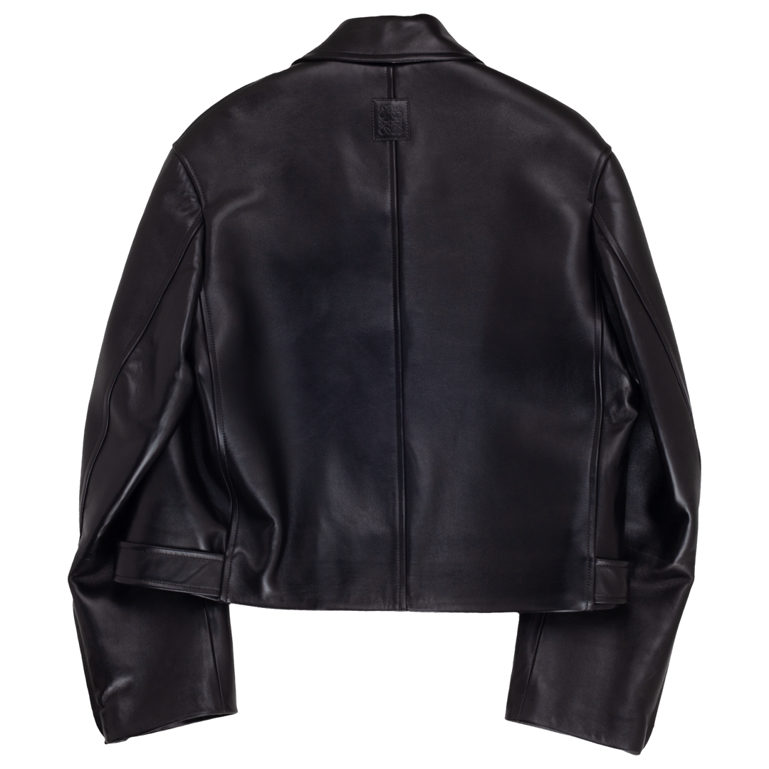 Biker Jacket in Nappa Lambskin