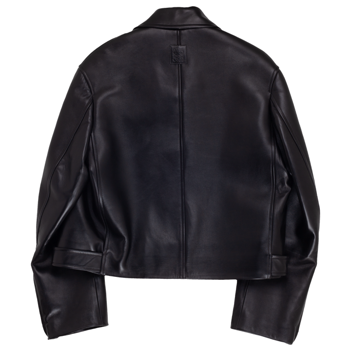 Biker Jacket in Nappa Lambskin