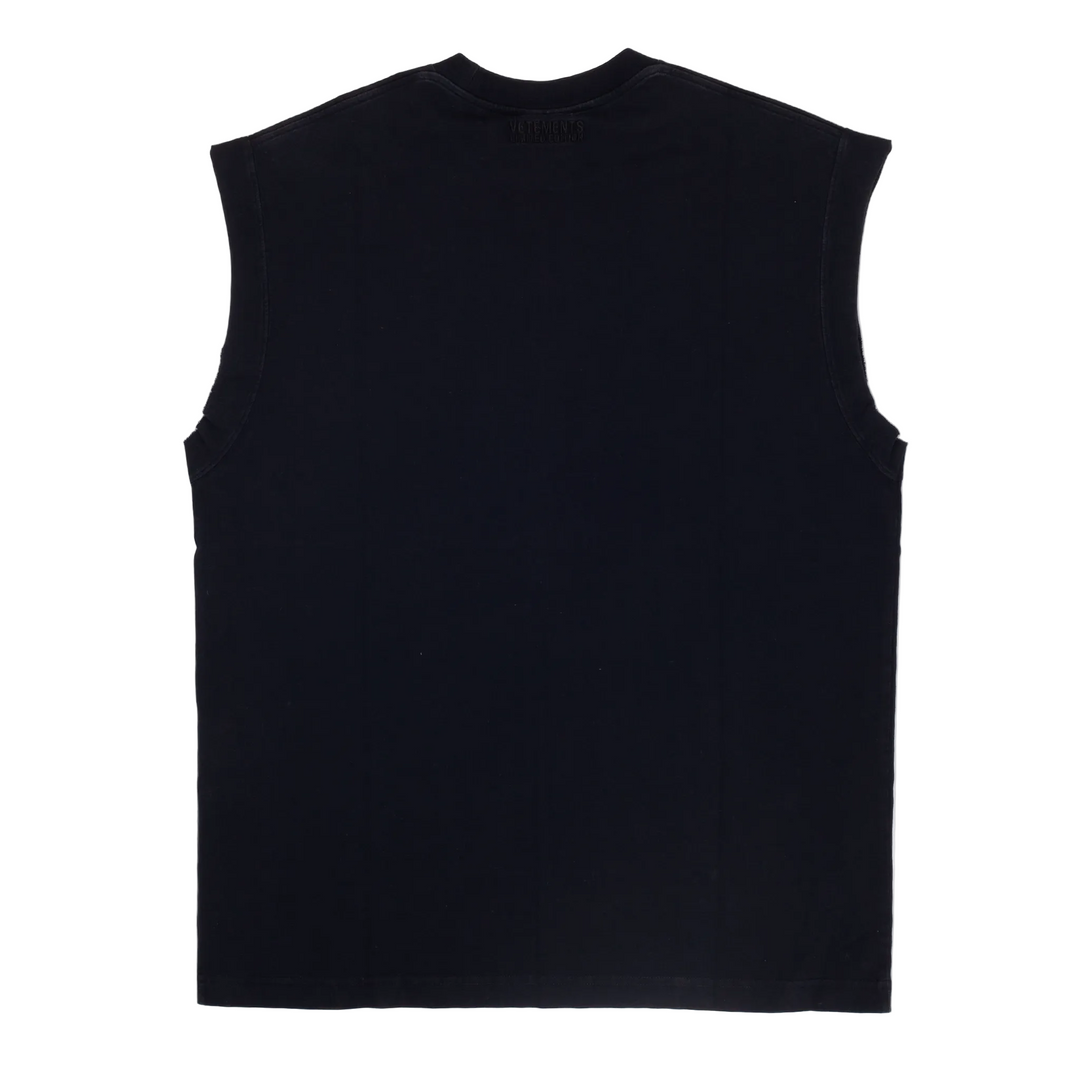 Cross Logo Sleeveless T-Shirt