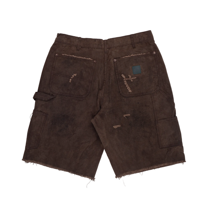 Sinned 4 Nothing Waxed Canvas Dbl Knee Short