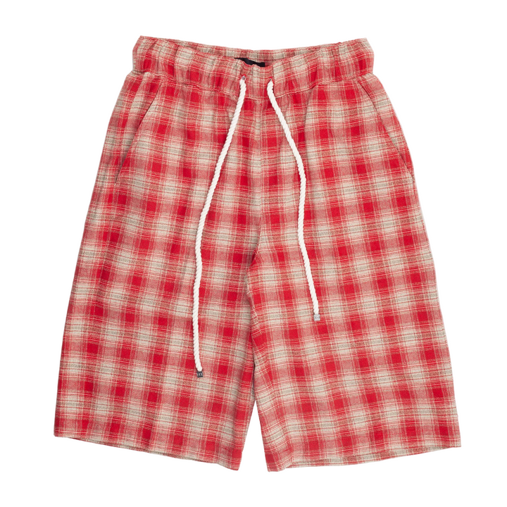 Plaid Relaxed Short