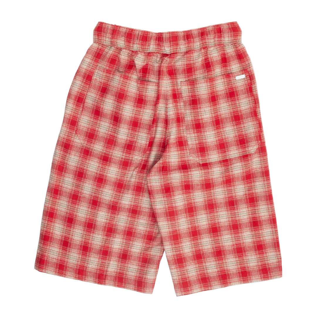 Plaid Relaxed Short