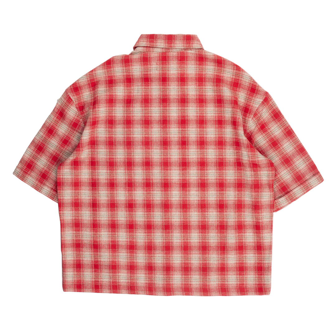 Plaid Cropped SS Shirt