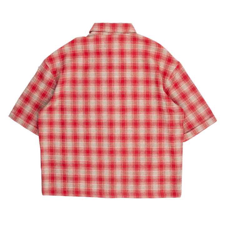 Plaid Cropped SS Shirt