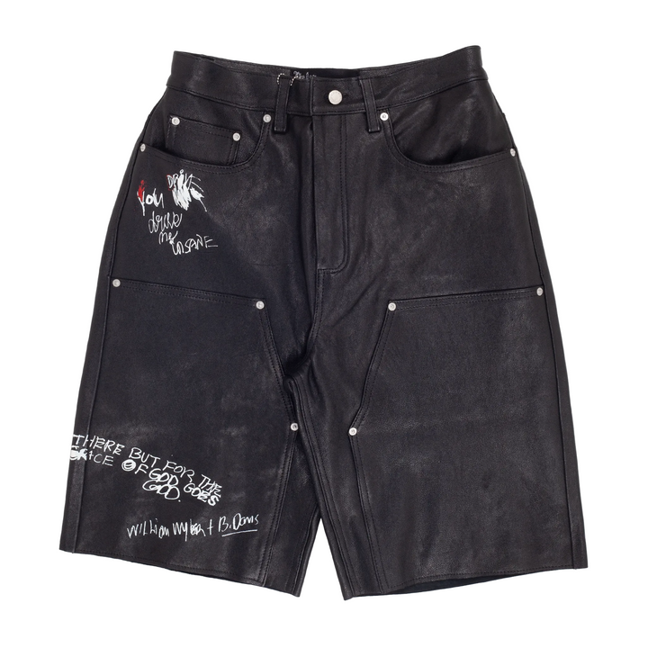 Holy Mountain Painted Leather Dbl Knee Short