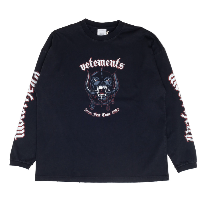 VETEMENTS x Motörhead Tour Longsleeve