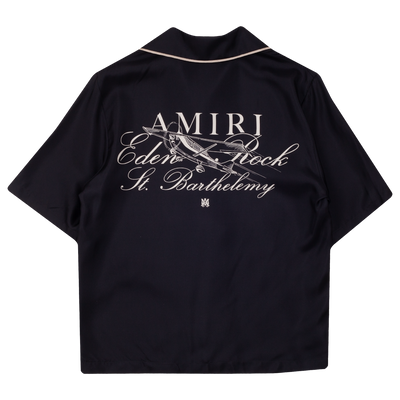 AMIRI EDEN ROCK SILK SHIRT
