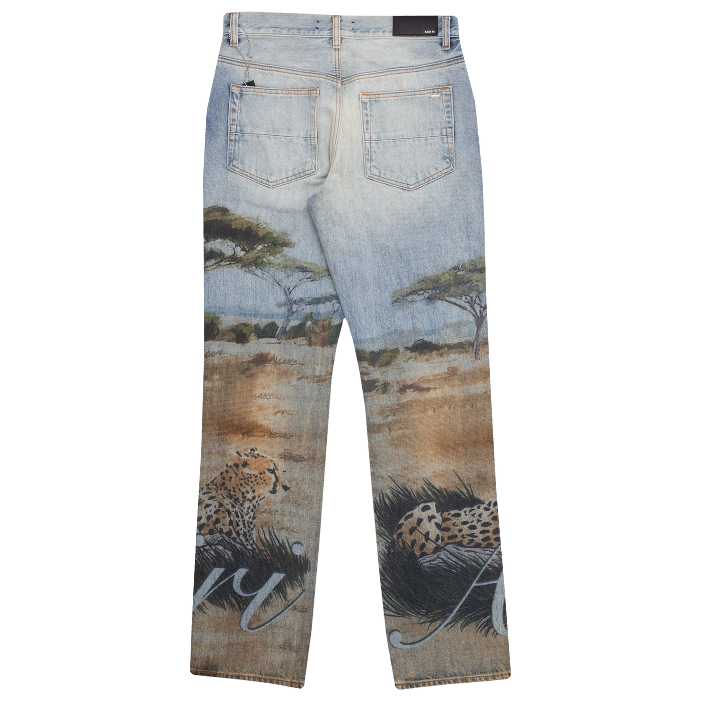 AMIRI PRINTED SAFARI STRAIGHT