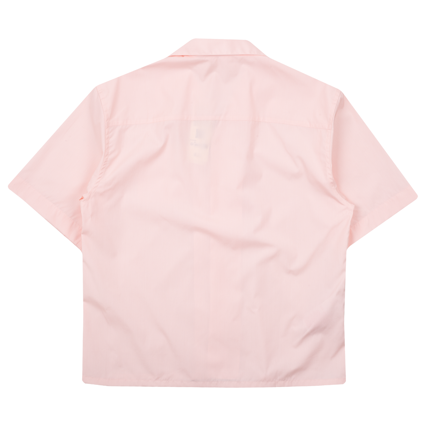 MARNI PINK POPLIN LOGO BOWLING SHIRT